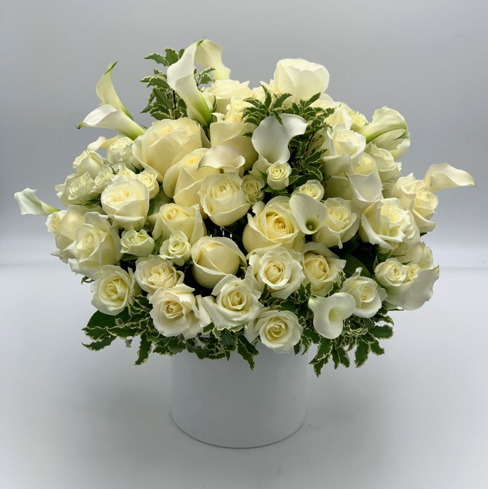 Luxury White Bouquet – Miami Flowers, Miami FL