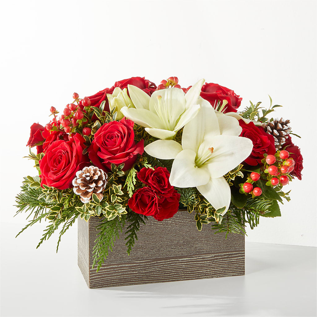 Snowy Wonderland Bouquet – Miami Flowers, Miami FL