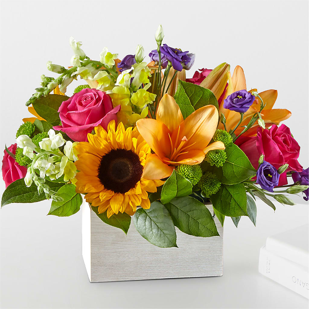Best Day Box Bouquet – Miami Flowers, Miami FL