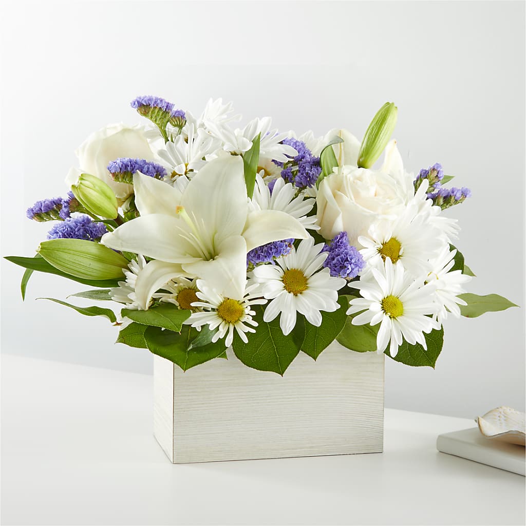 Beyond Blue Box Bouquet – Miami Flowers, Miami FL