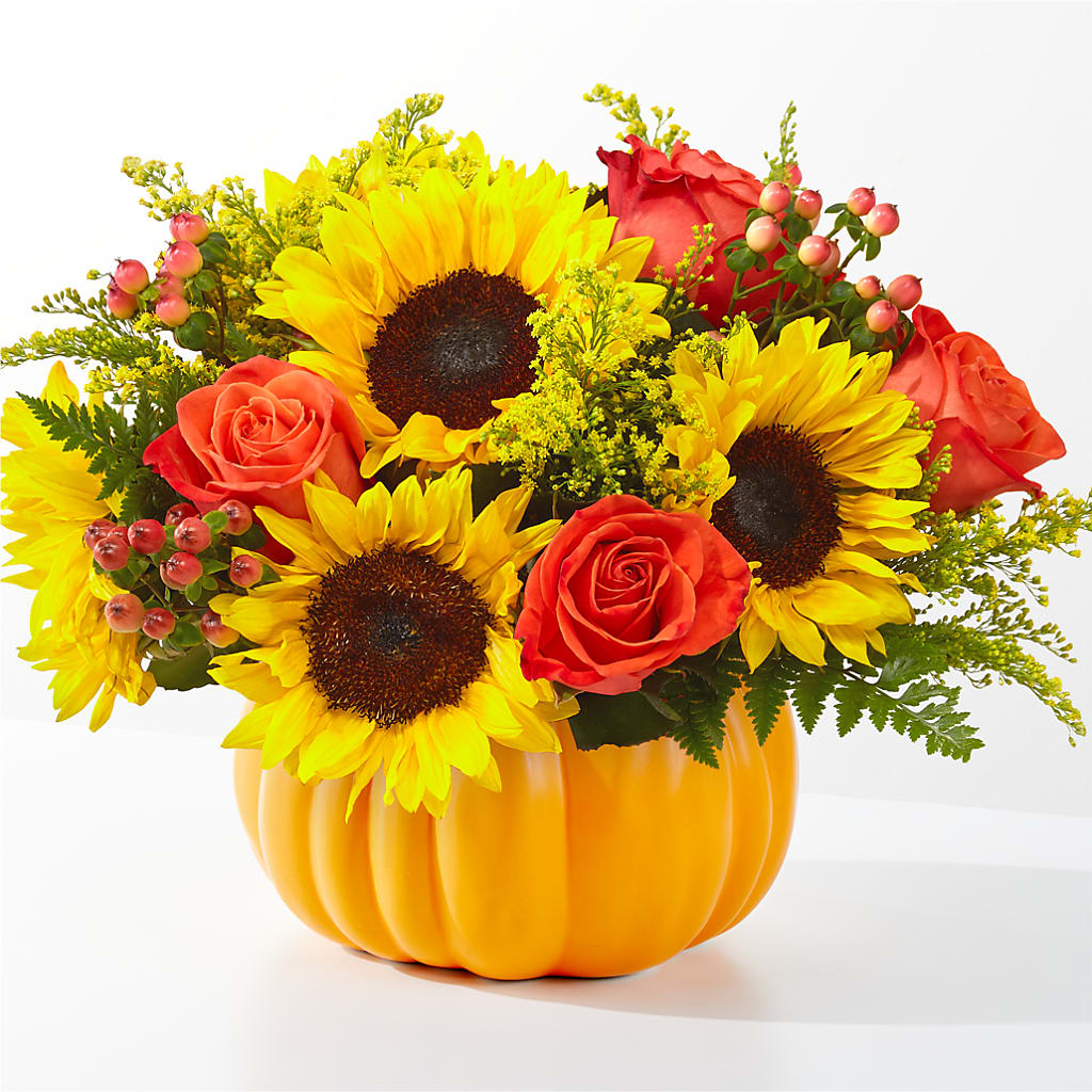 Pick of the Patch Pumpkin Bouquet – Miami Flowers, Miami FL