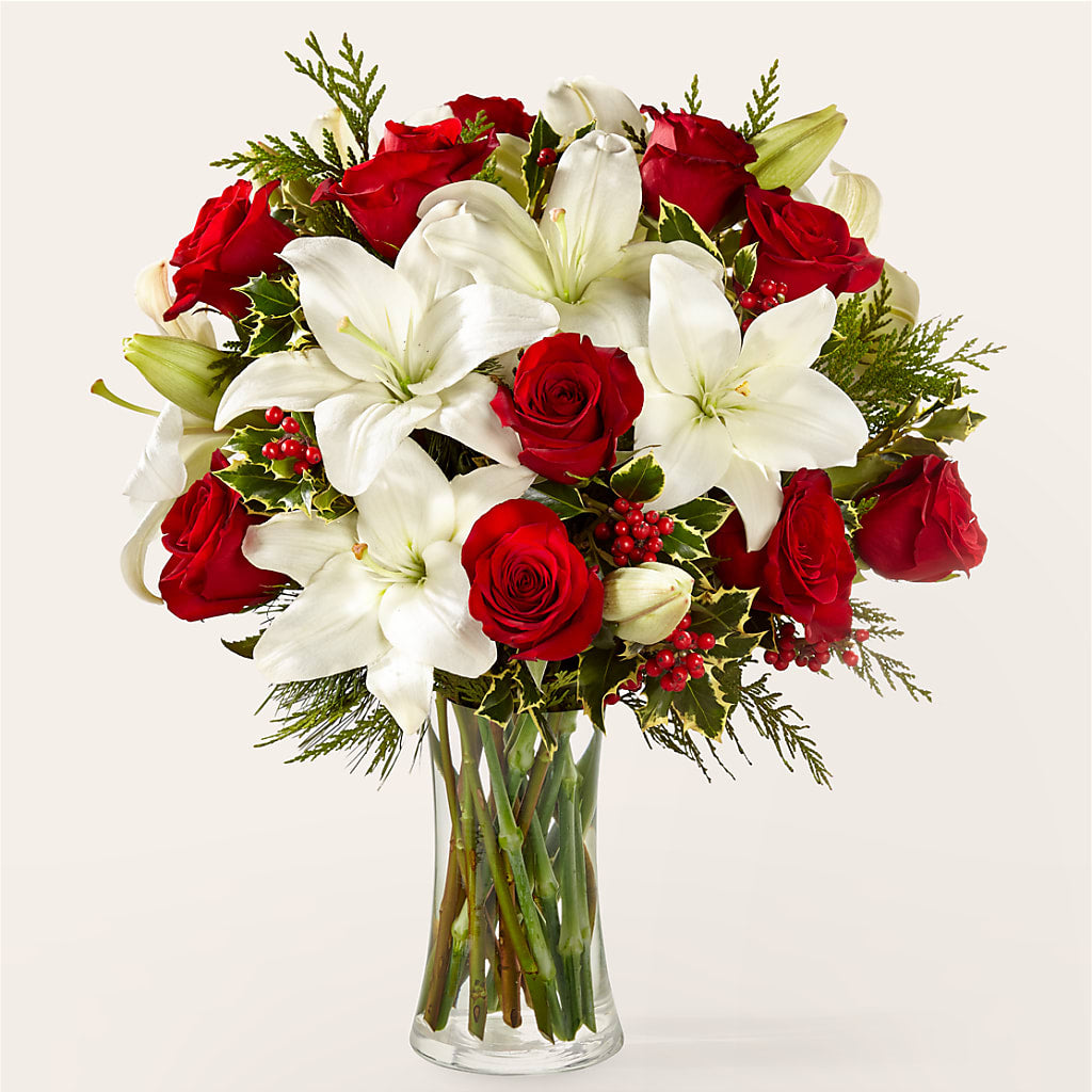 Sparkling Snowflakes Bouquet – Miami Flowers, Miami FL