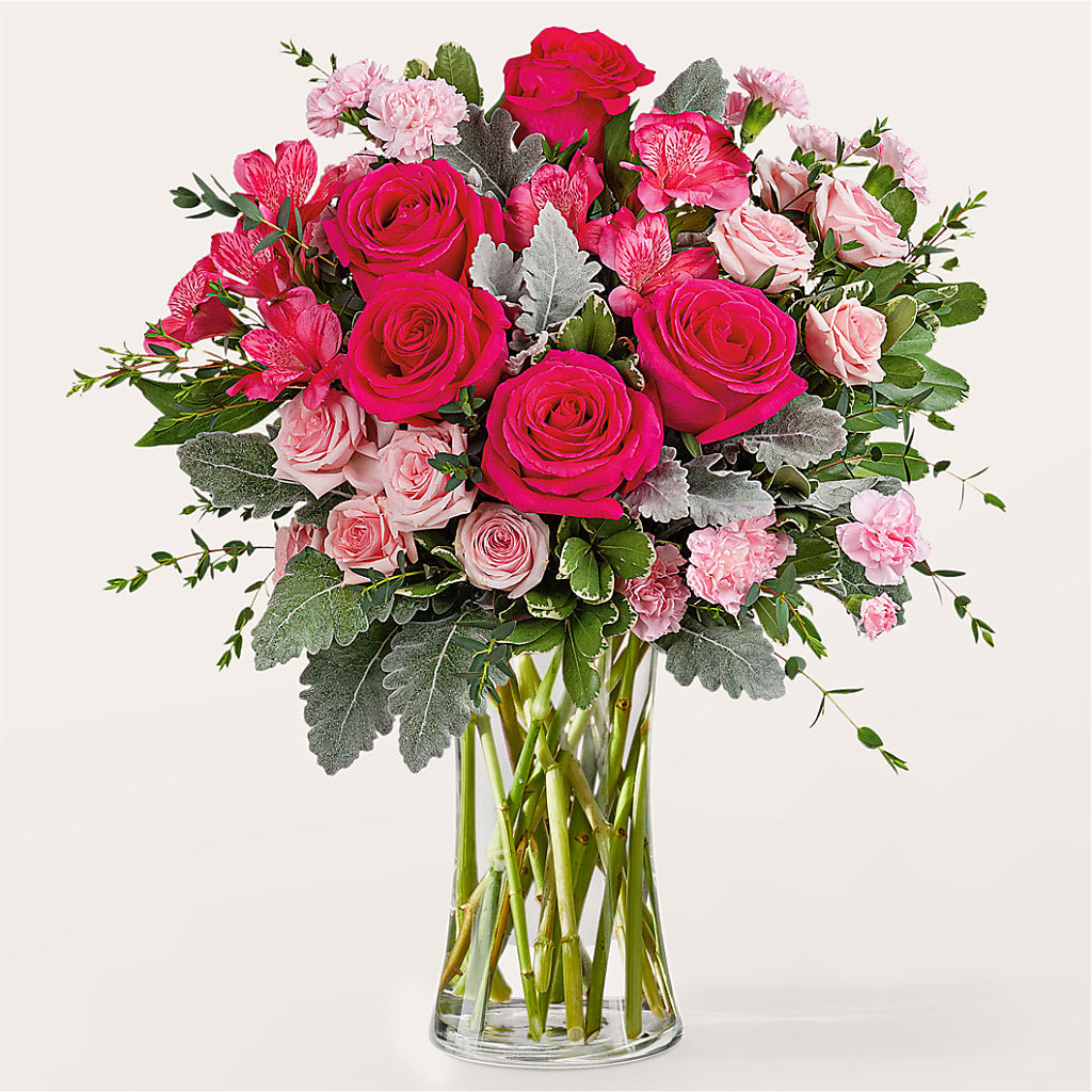 Tickled Pink Bouquet – Miami Flowers, Miami FL