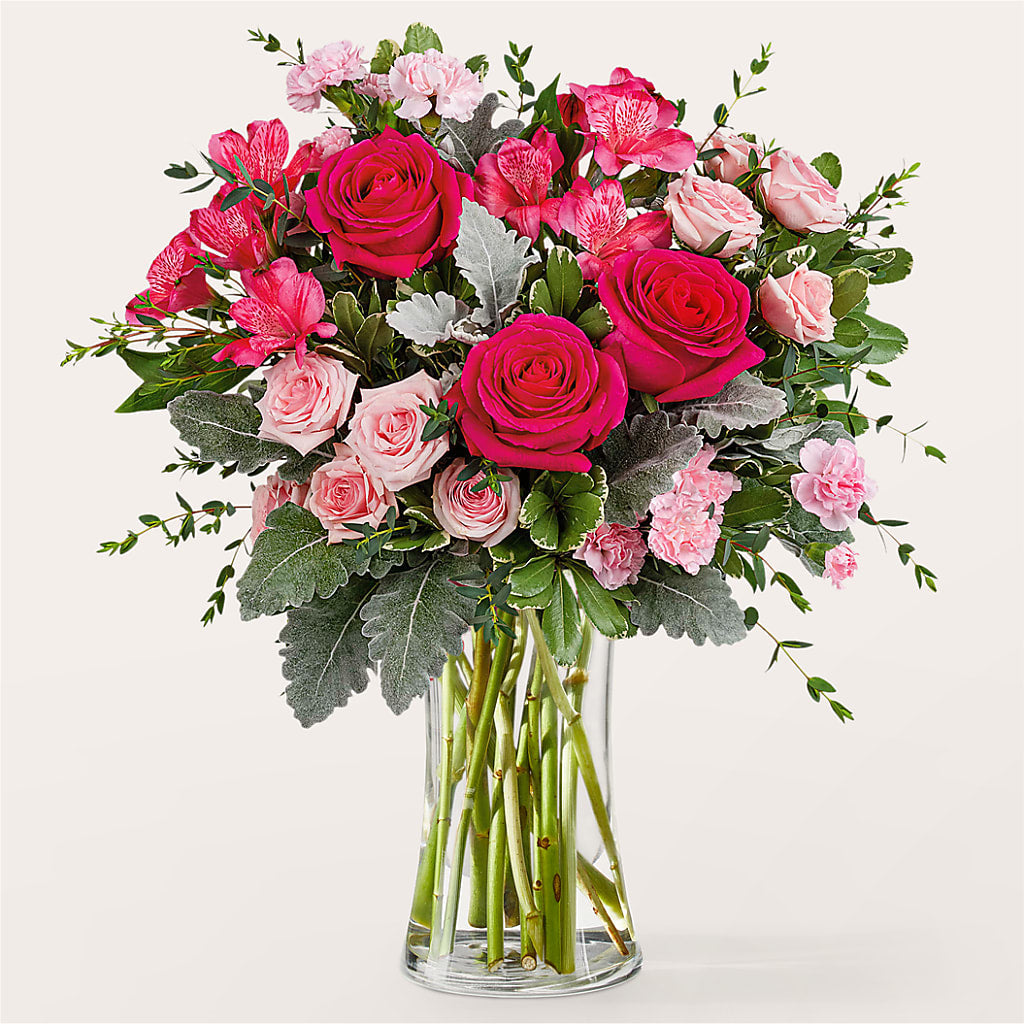Tickled Pink Bouquet – Miami Flowers, Miami FL