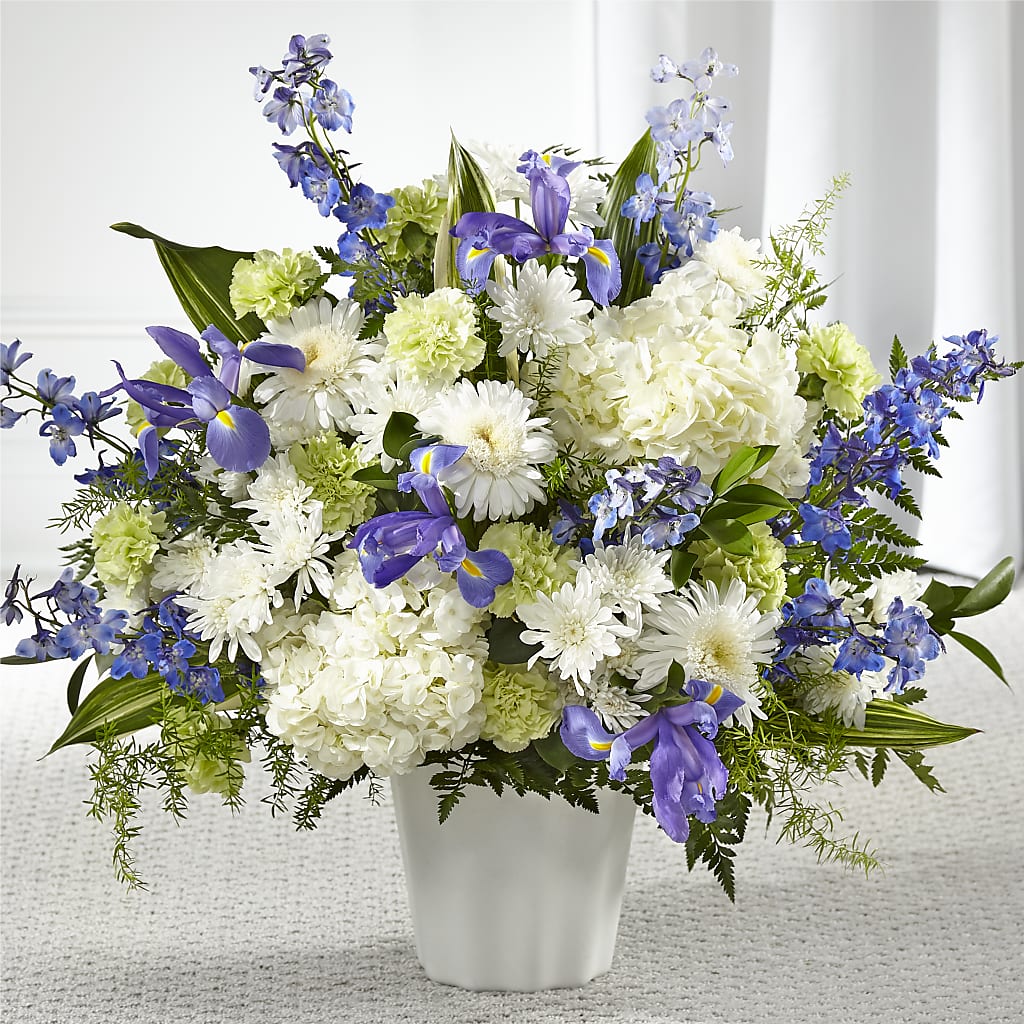 Soft Serenity Floor Basket – Miami Flowers, Miami FL