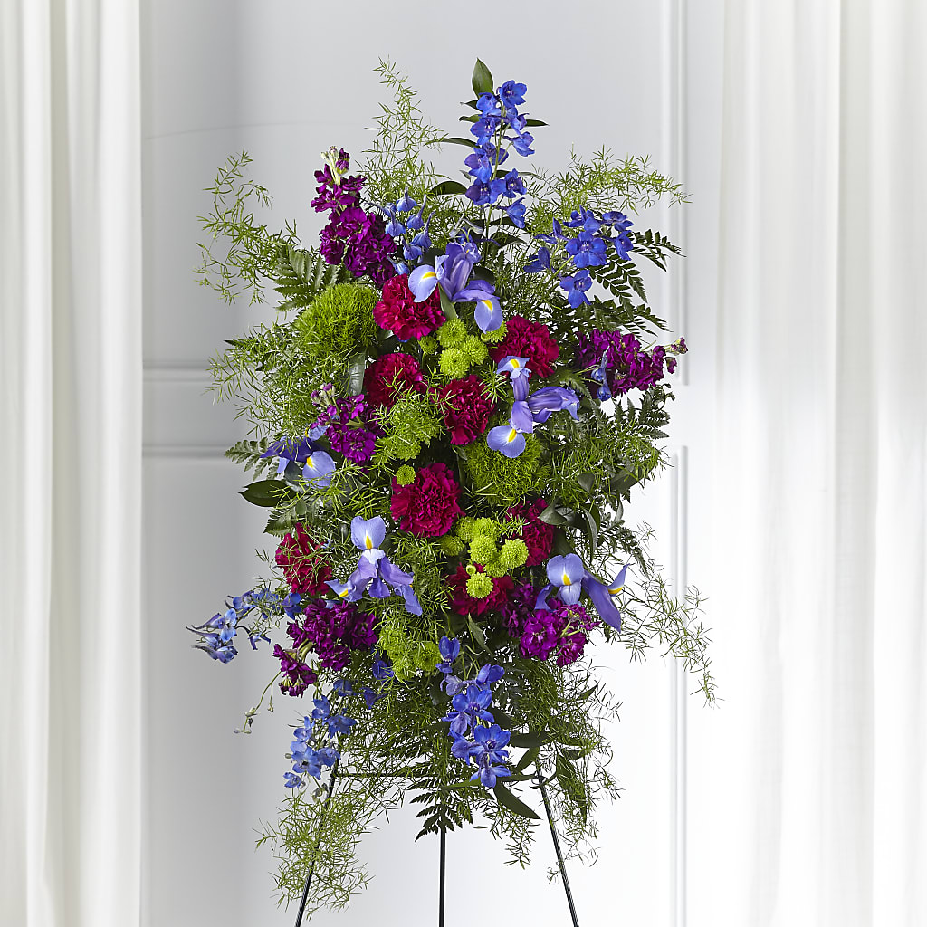Heavenly Skies Standing Spray – Miami Flowers, Miami FL