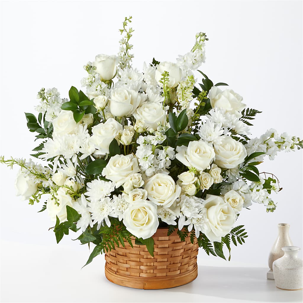 Heartfelt Condolences Arrangement – Miami Flowers, Miami FL