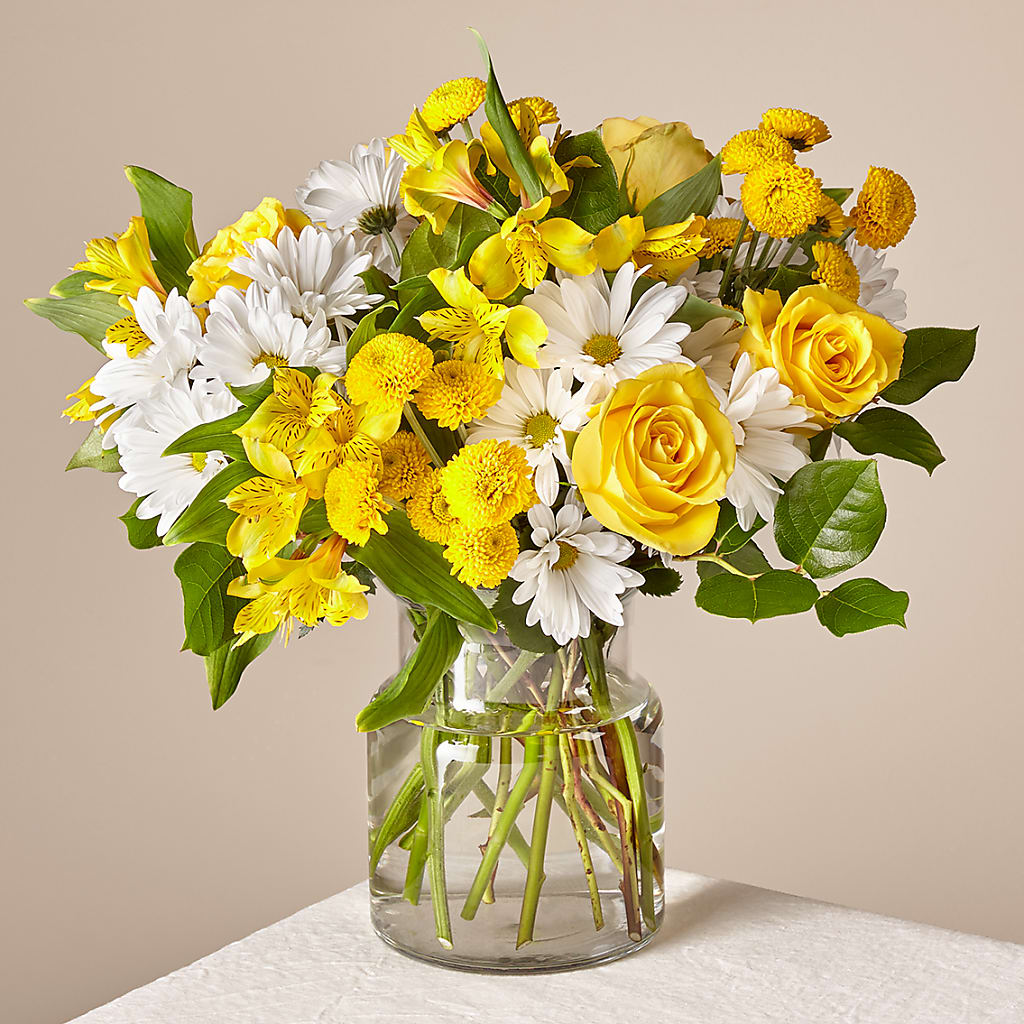 Sunny Sentiments Bouquet – Miami Flowers, Miami FL