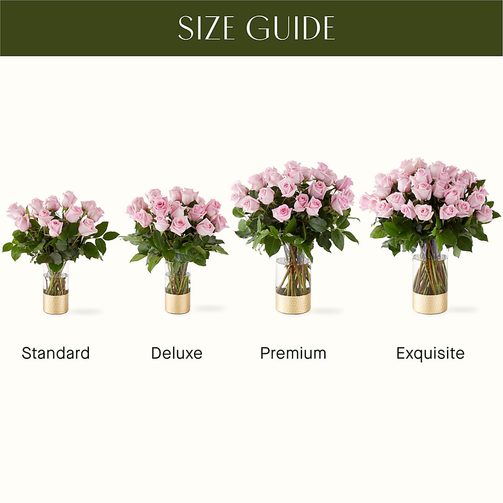 Picture Perfect Pink Rose Bouquet – Miami Flowers, Miami FL