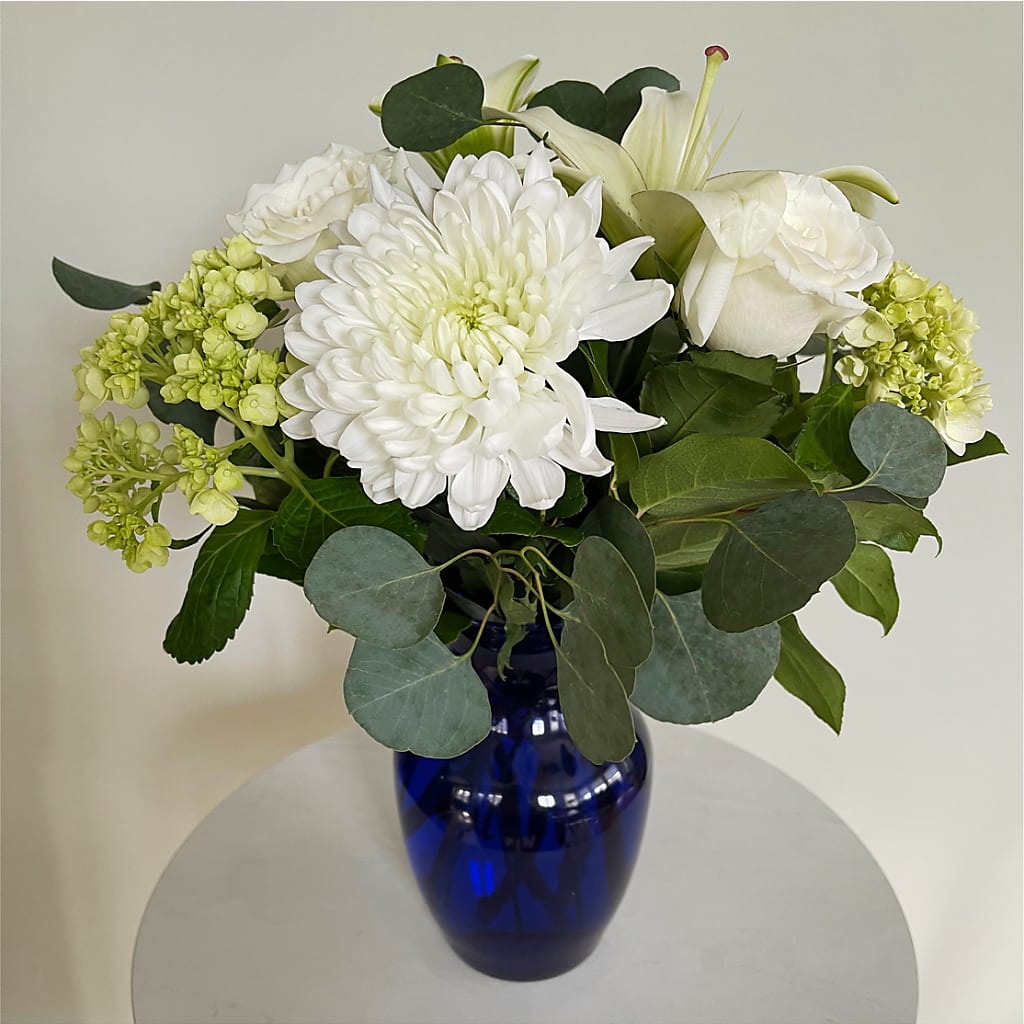 Snowy Dreams Bouquet – Miami Flowers, Miami FL