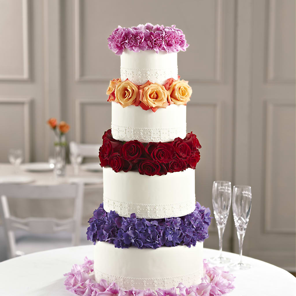 Infinite Love Cake Décor – Miami Flowers, Miami FL