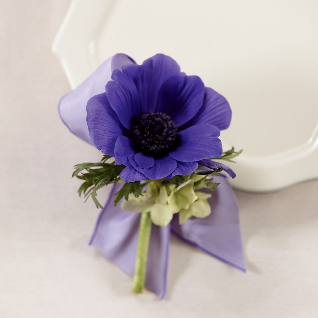 Purple Passion Boutonniere – Miami Flowers, Miami FL