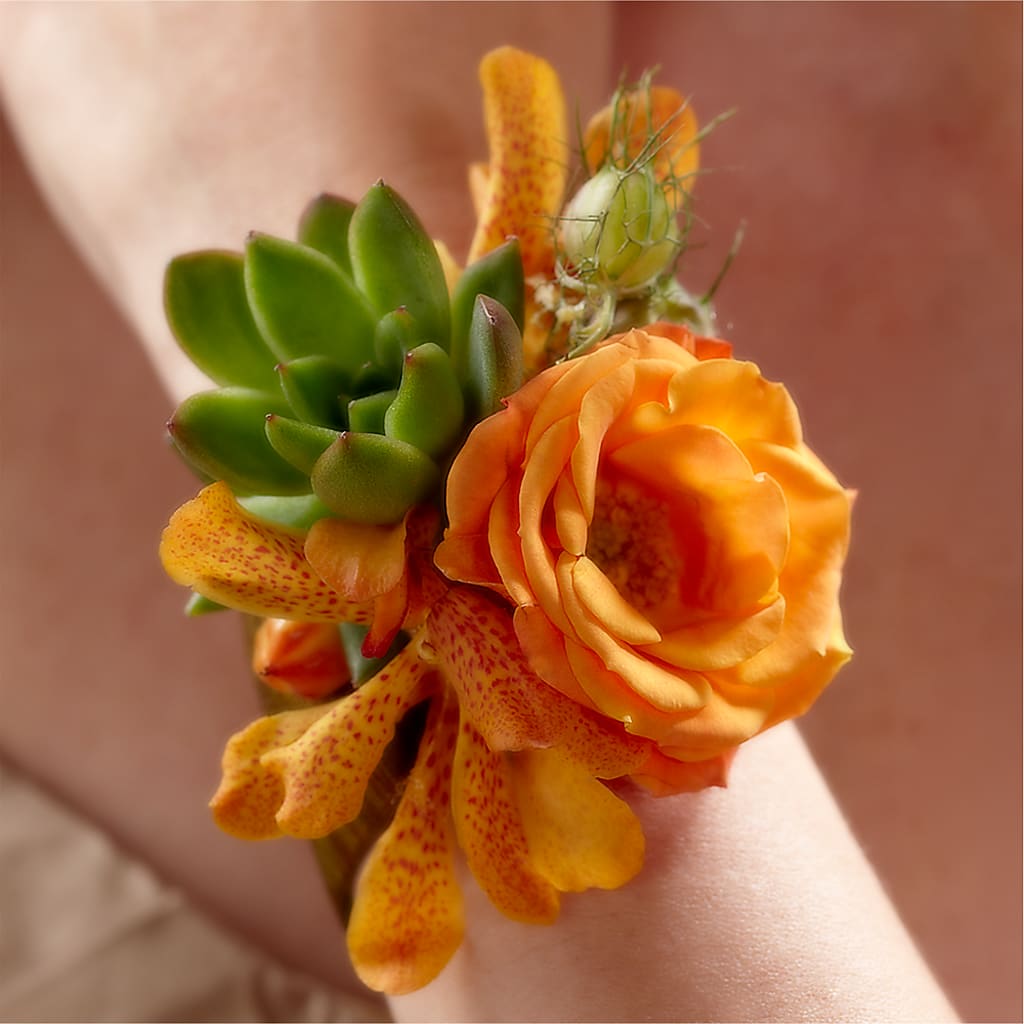 Irresistible Love Wrist Corsage – Miami Flowers, Miami FL