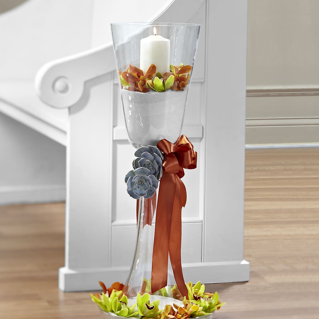 Matrimony Pew Decor – Miami Flowers, Miami FL