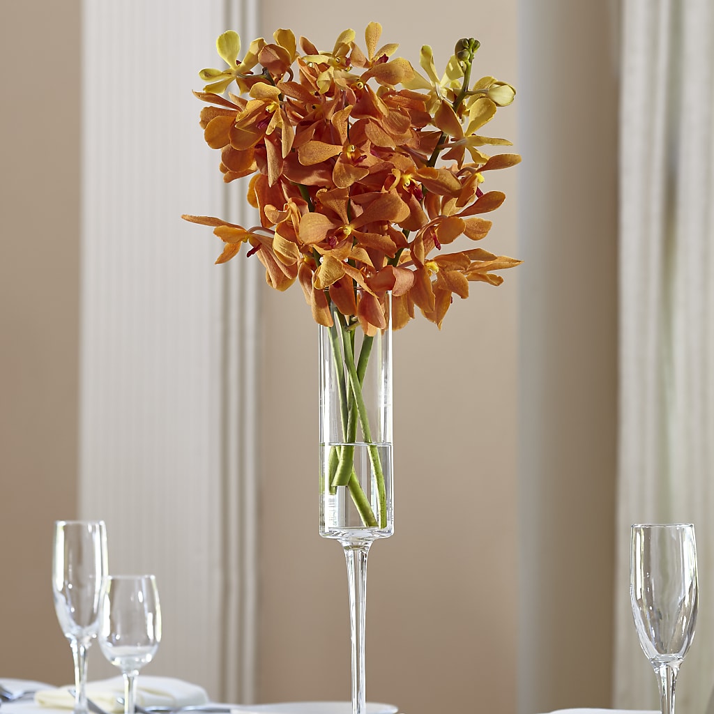 Orange Mokara Bouquet – Miami Flowers, Miami FL