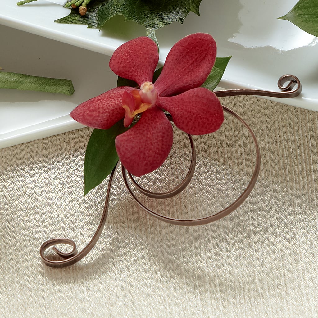 Red Mokara Boutonniere – Miami Flowers, Miami FL