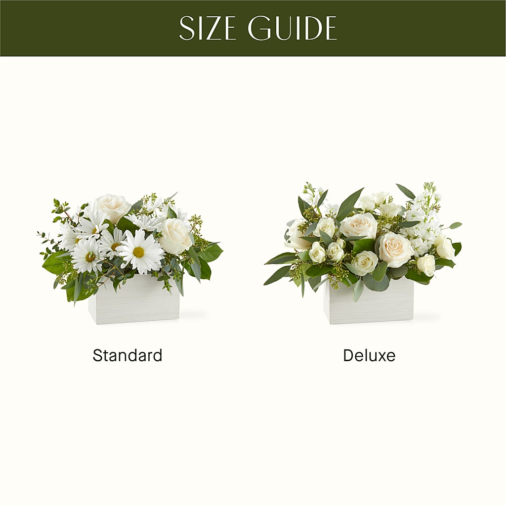Fresh Linen Box Bouquet –  Miami Flowers, Miami FL