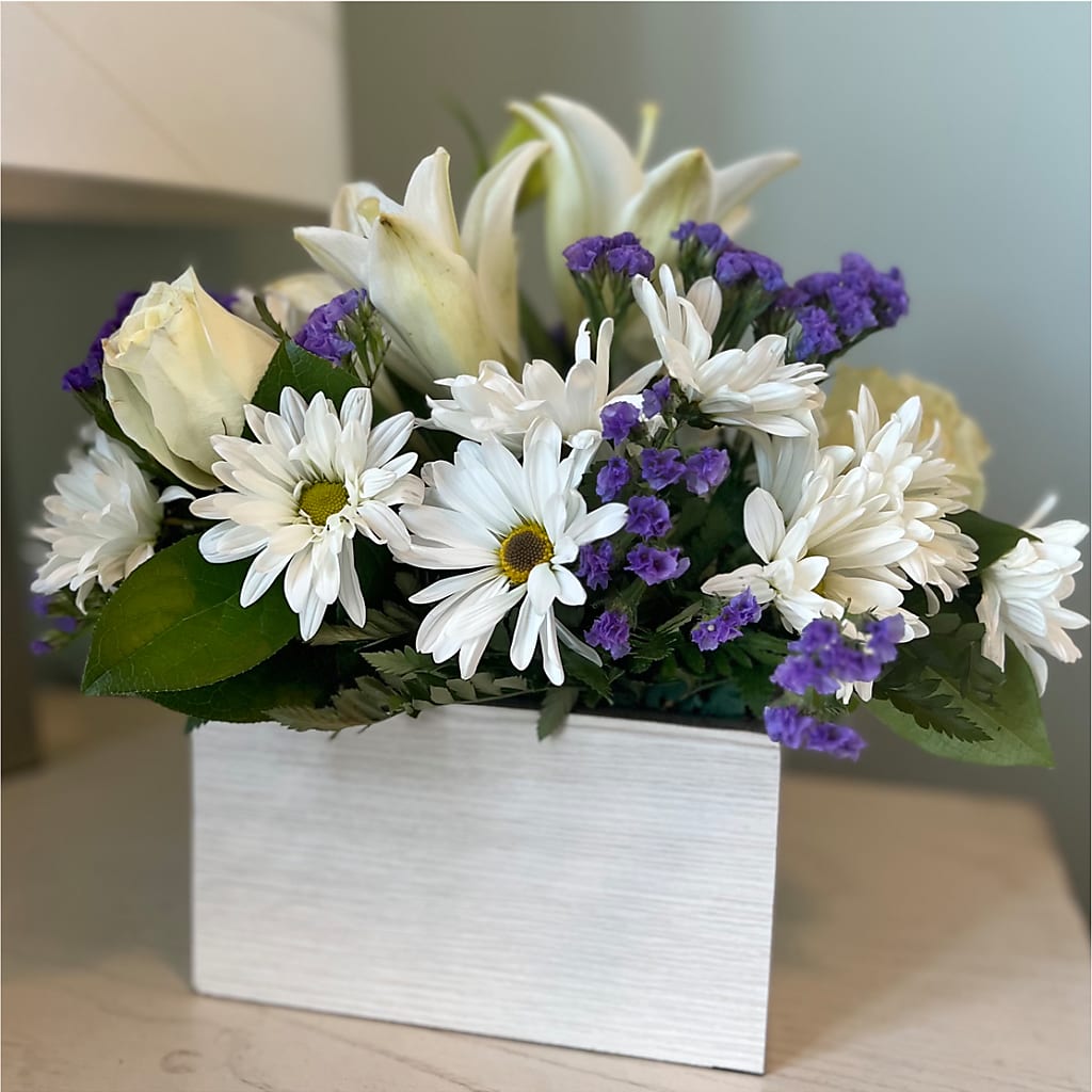 Beyond Blue Box Bouquet –  Miami Flowers, Miami FL