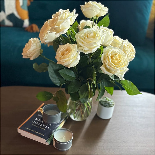 Long Stem Yellow Rose Bouquet –  Miami Flowers, Miami FL