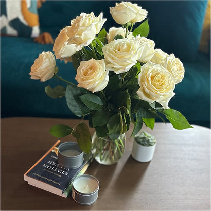 Long Stem Yellow Rose Bouquet –  Miami Flowers, Miami FL