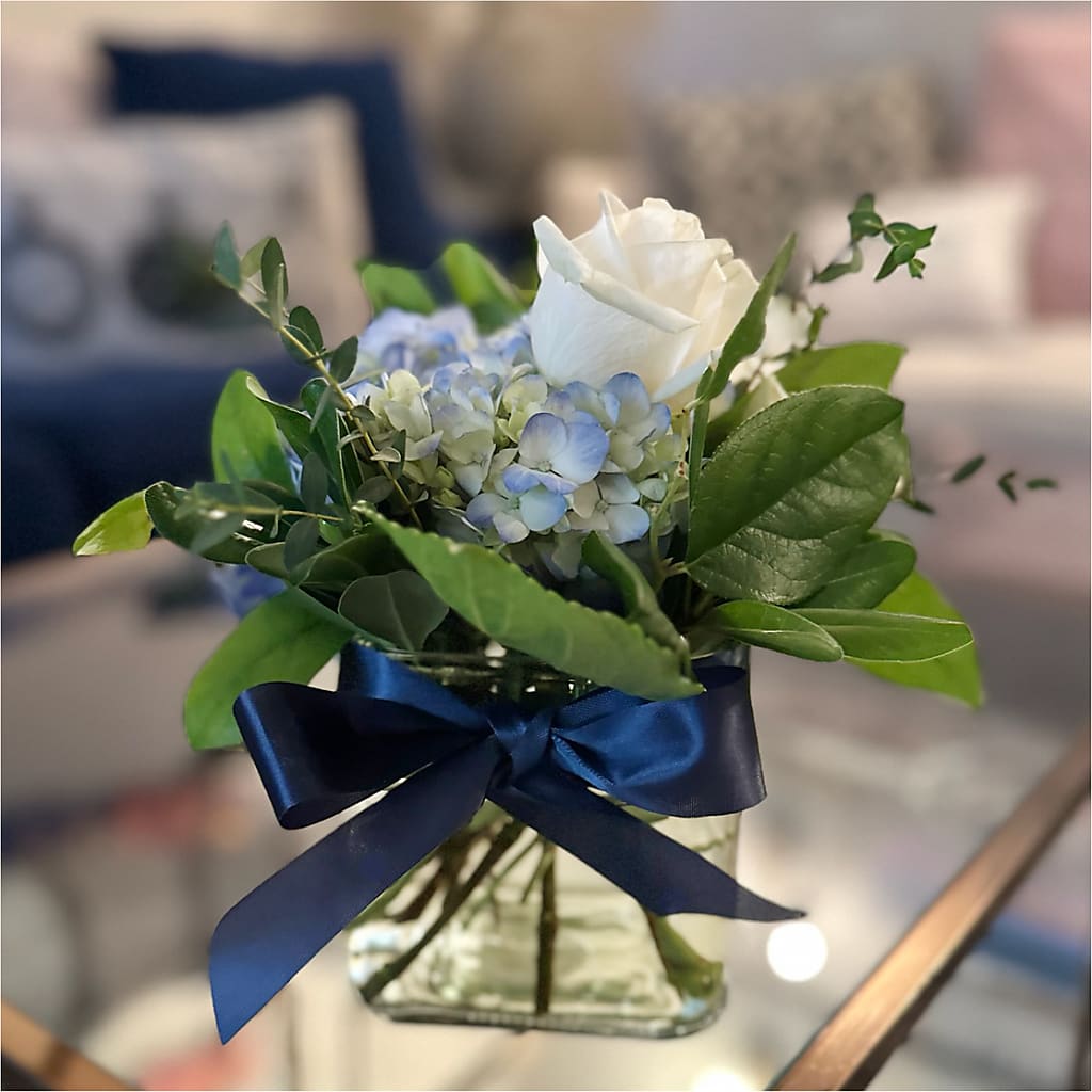 Sky Blue Delight Bouquet –  Miami Flowers, Miami FL