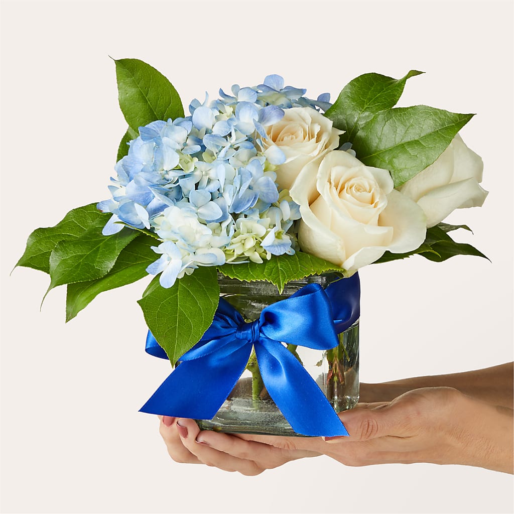 Sky Blue Delight Bouquet –  Miami Flowers, Miami FL