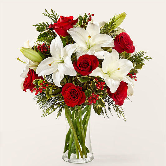 Sparkling Snowflakes Bouquet –  Miami Flowers, Miami FL