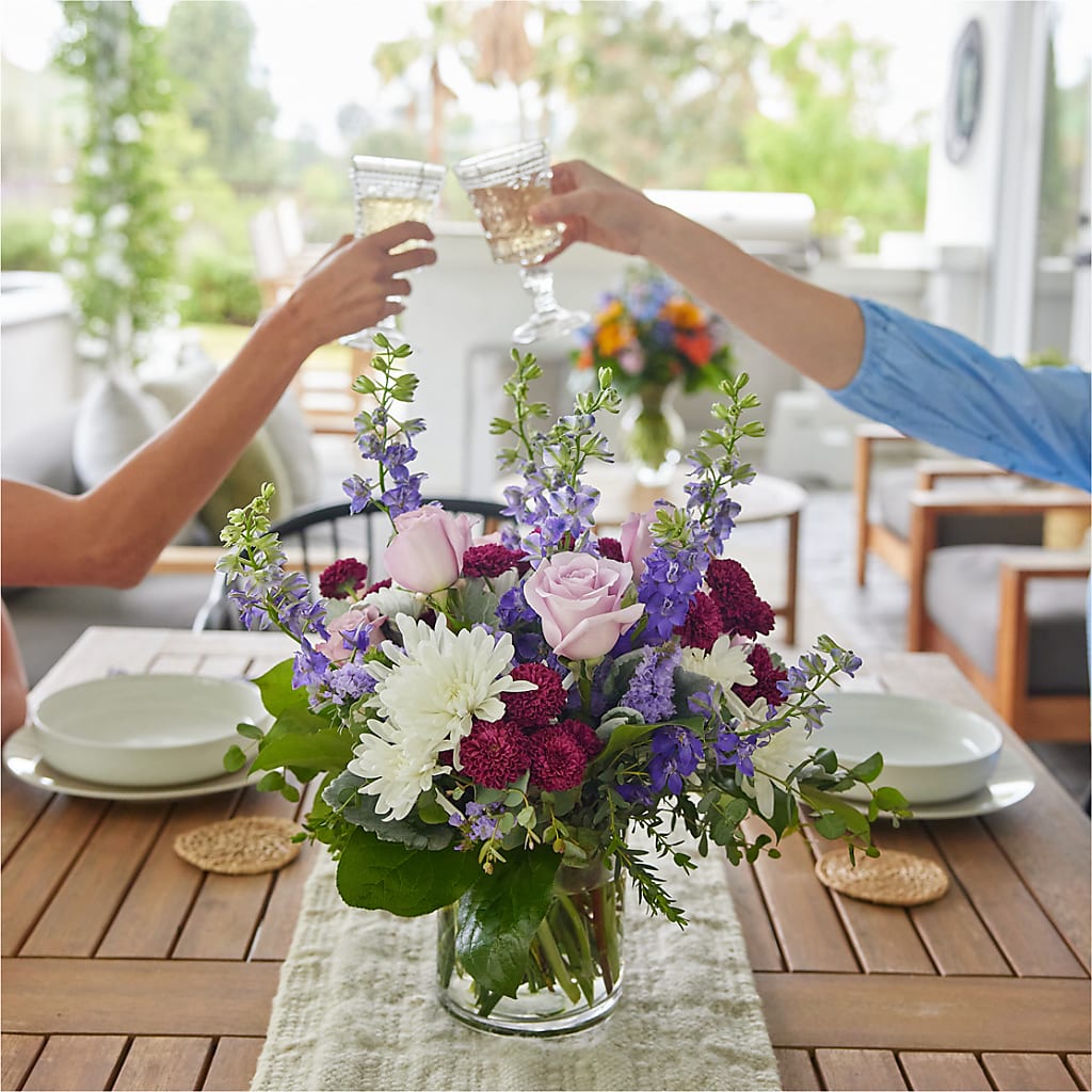 Violet Frost Bouquet –  Miami Flowers, Miami FL