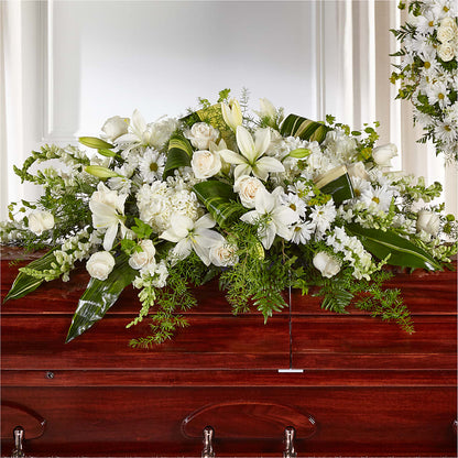 Abundance Casket Spray –  Miami Flowers, Miami FL