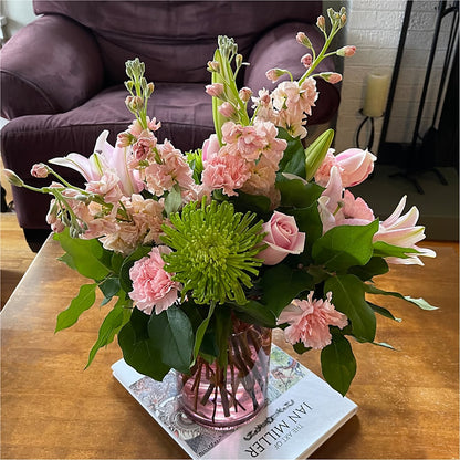 Pretty in Pink Bouquet –  Miami Flowers, Miami FL