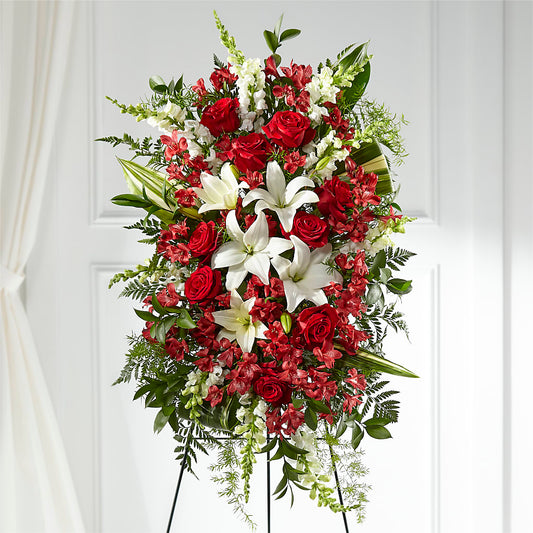 Everlasting Memory Standing Spray –  Miami Flowers, Miami FL