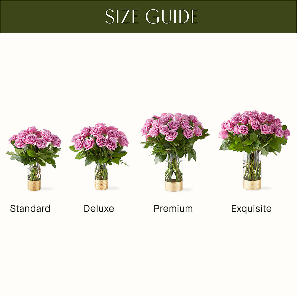 Secret Admirer Lavender Rose Bouquet –  Miami Flowers, Miami FL