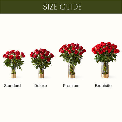 Classic Love Red Rose Bouquet –  Miami Flowers, Miami FL