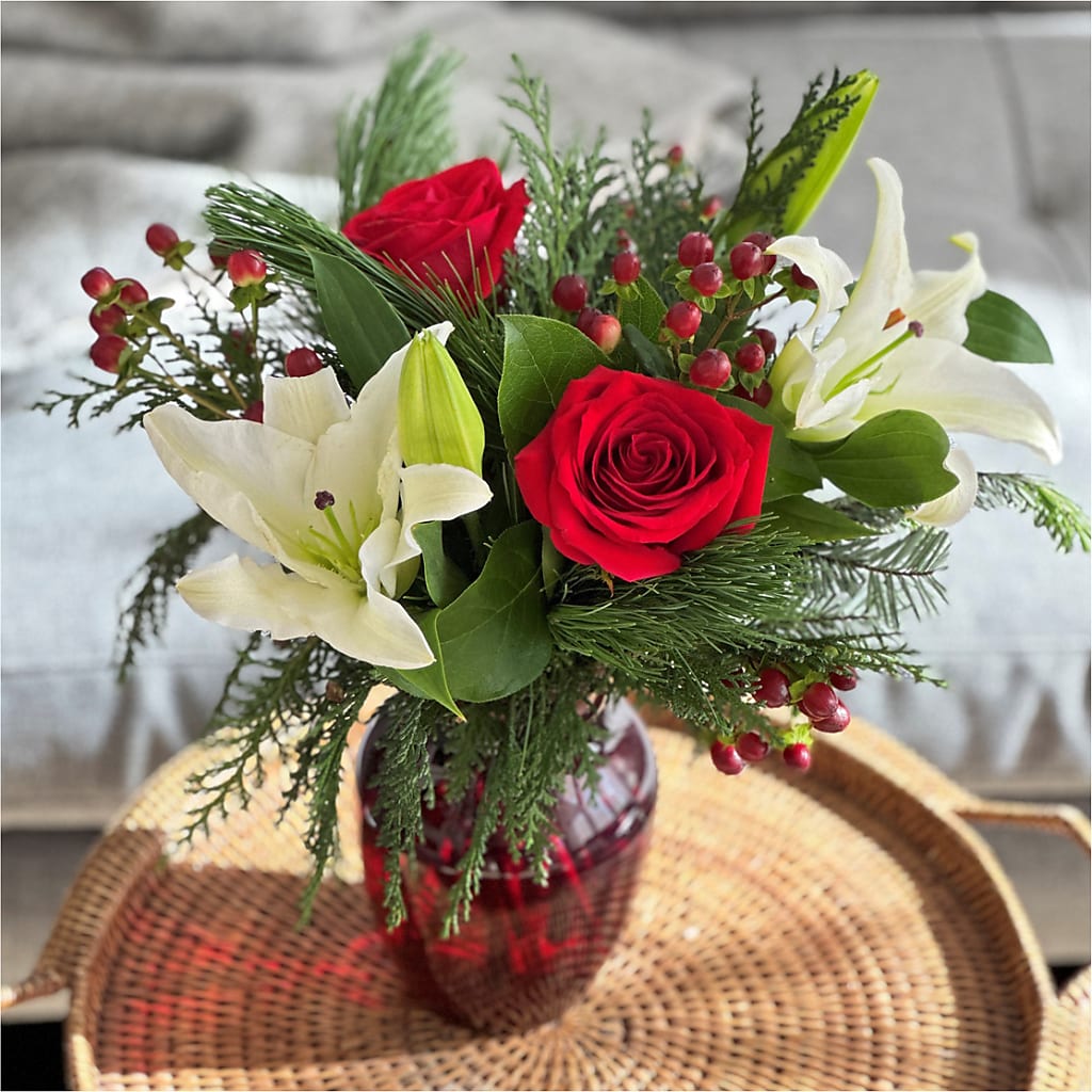 Evergreen Delight Bouquet –  Miami Flowers, Miami FL