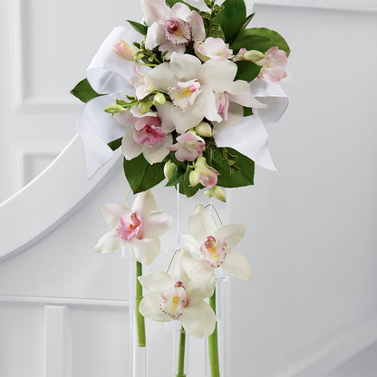 Perfect Entrance Pew Arrangement –  Miami Flowers, Miami FL